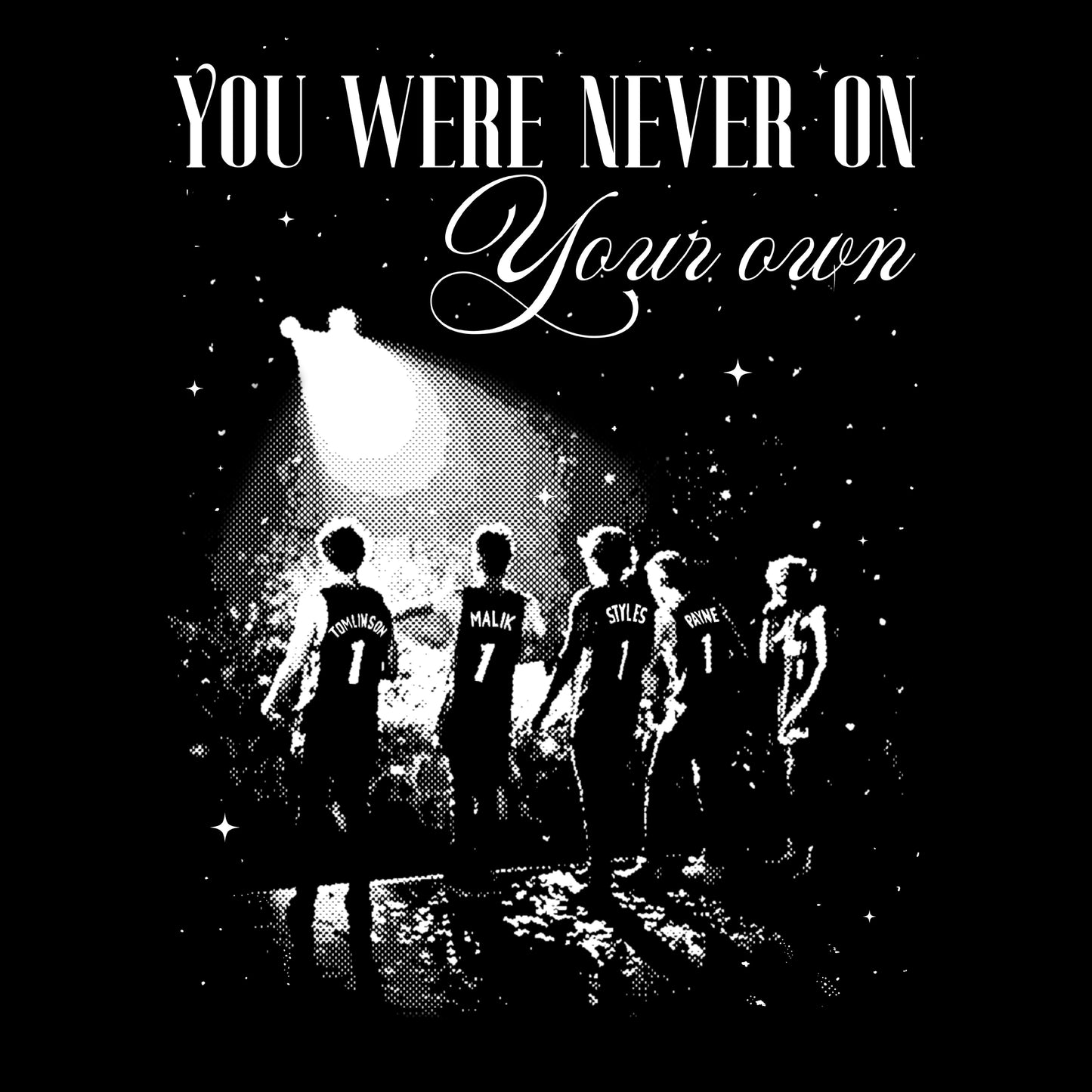 Don’t Forget Where You Belong | 240 GSM Back Print